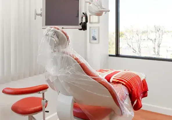 Advanced dental chair in our Oxnard office